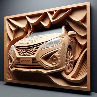 3D model Toyota Allion (STL)